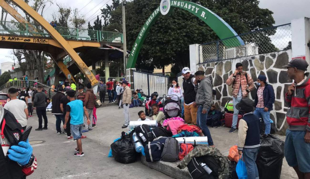 migrantes de Venezuela en Nariño